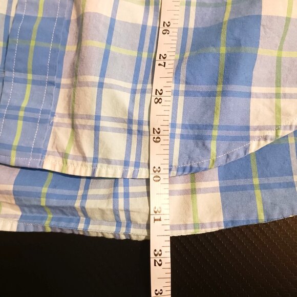 Vinyard Vines‎ Men's Short Sleeve Cotton Collared Button-up Shirt Plaid Size M - Picture 12 of 12